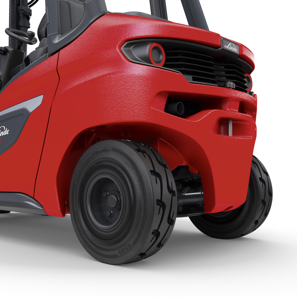 Controleer tijdig je heftruckbanden