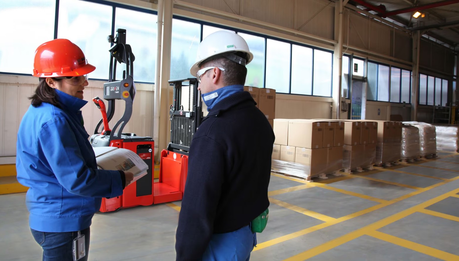 BASF Italia Linde automatisering productie meeting